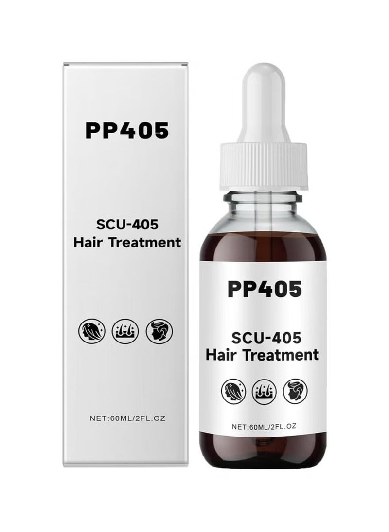 PP405 علاج الشعر PP405، زيت نمو الشعر SCU-405، سيروم مضاد لتساقط الشعر، زيت مغذي لفروة الرأس، إصلاح التلف، منع التساقط، سريع الامتصاص وغير دهني - Image 1